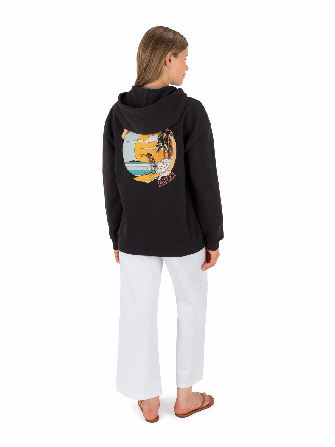 Forever Oversized Hoodie | Hurley - OFF BLACK