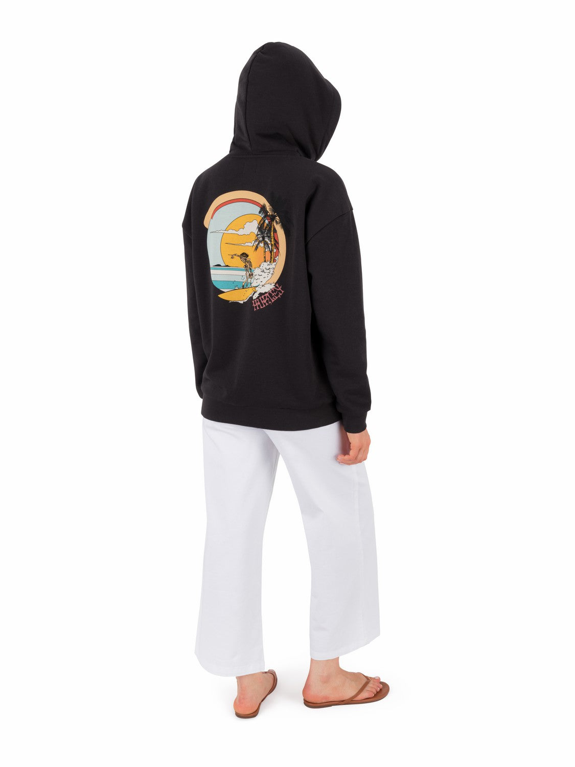 Forever Oversized Hoodie | Hurley - OFF BLACK