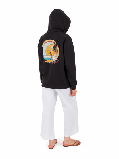 Forever Oversized Hoodie | Hurley - OFF BLACK