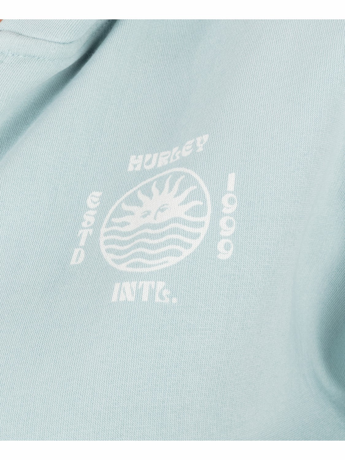 Bliss Crop Zip Hoodie | Hurley - STARLIGHT BLUE