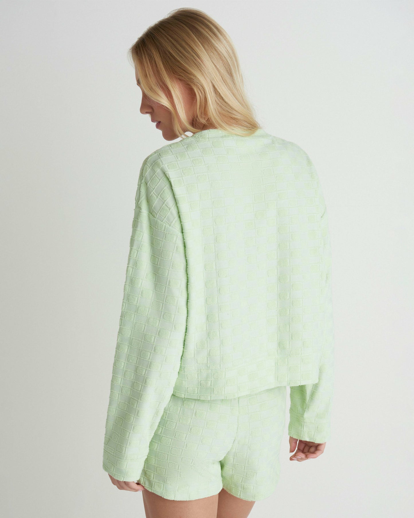 Venice Terry Boxy Crew Sweatshirt | Hurley - Spray