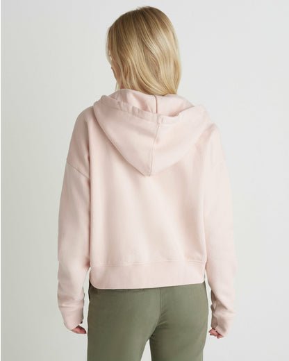 Shell Yeah Crop Zip Hoodie | Hurley - Seashell Pink