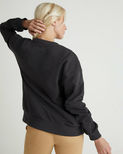 Sea-Nario Oversized Crew | Hurley - Off Black