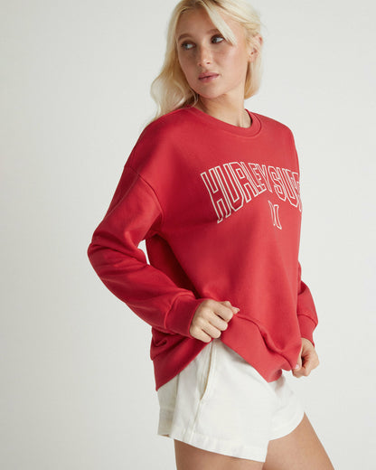 Collegiate Crew | Hurley - Rococco Red