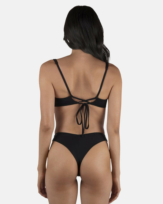 Solid V Front Skimpy | Hurley - Black