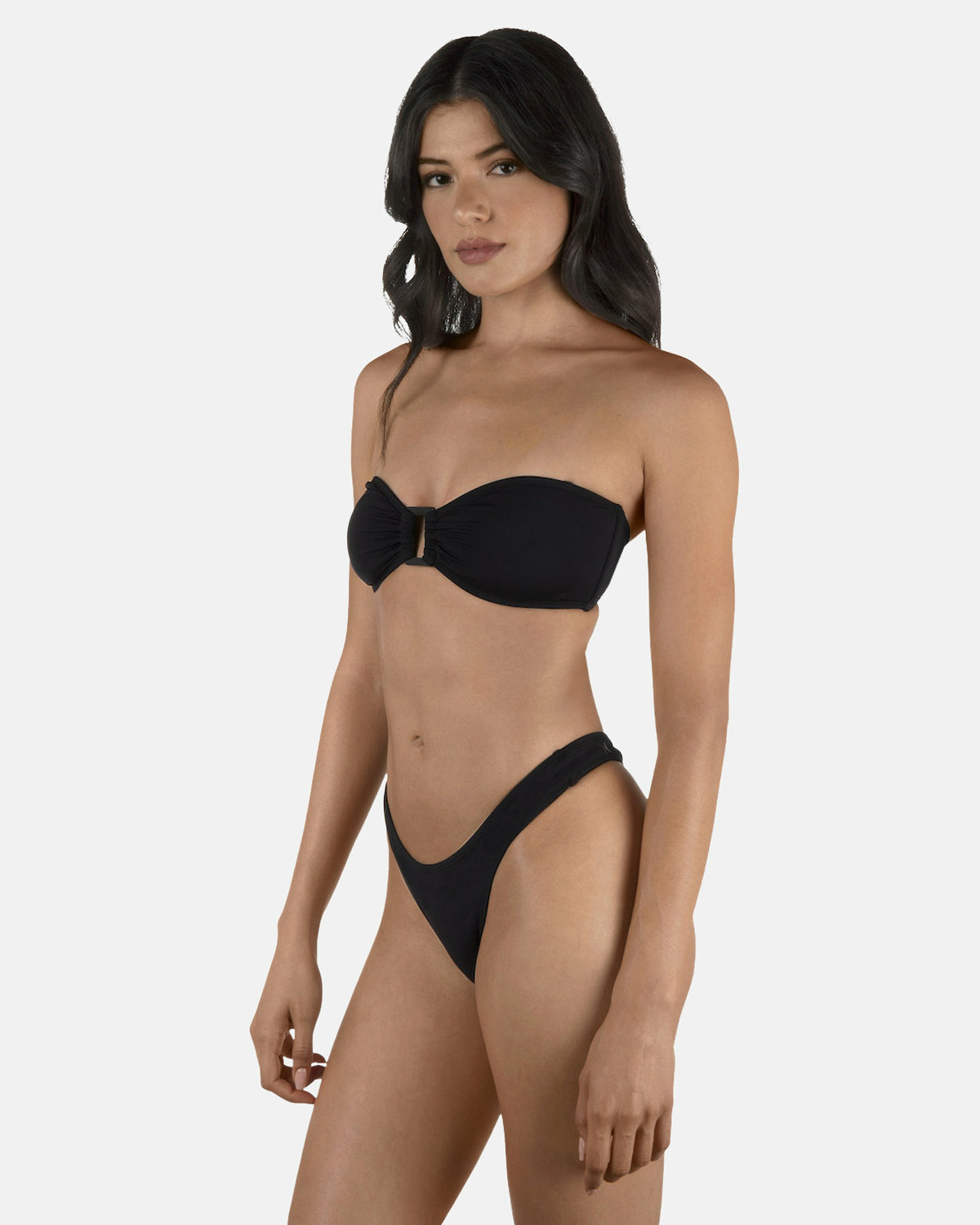 Solid Tanga Bottom | Hurley - Black