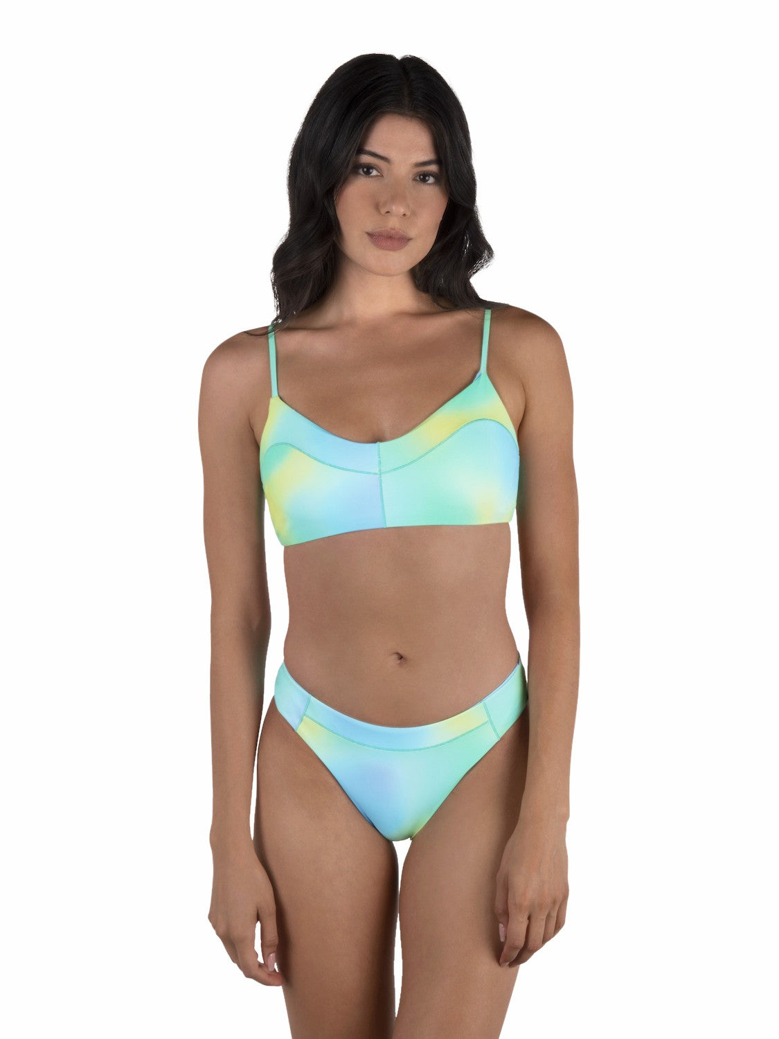 Sunset Ombre Max Cheeky Bottom | Hurley - Limeaide