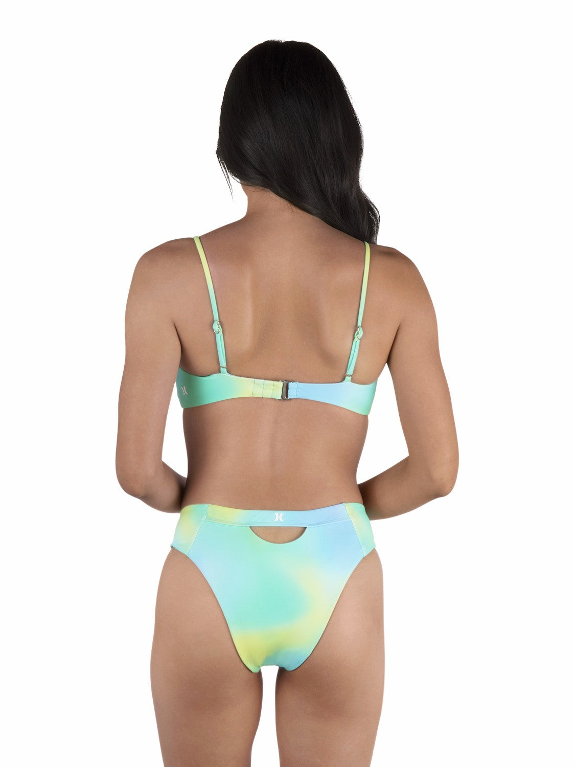 Sunset Ombre Max Solid Bralette | Hurley - Limeaide