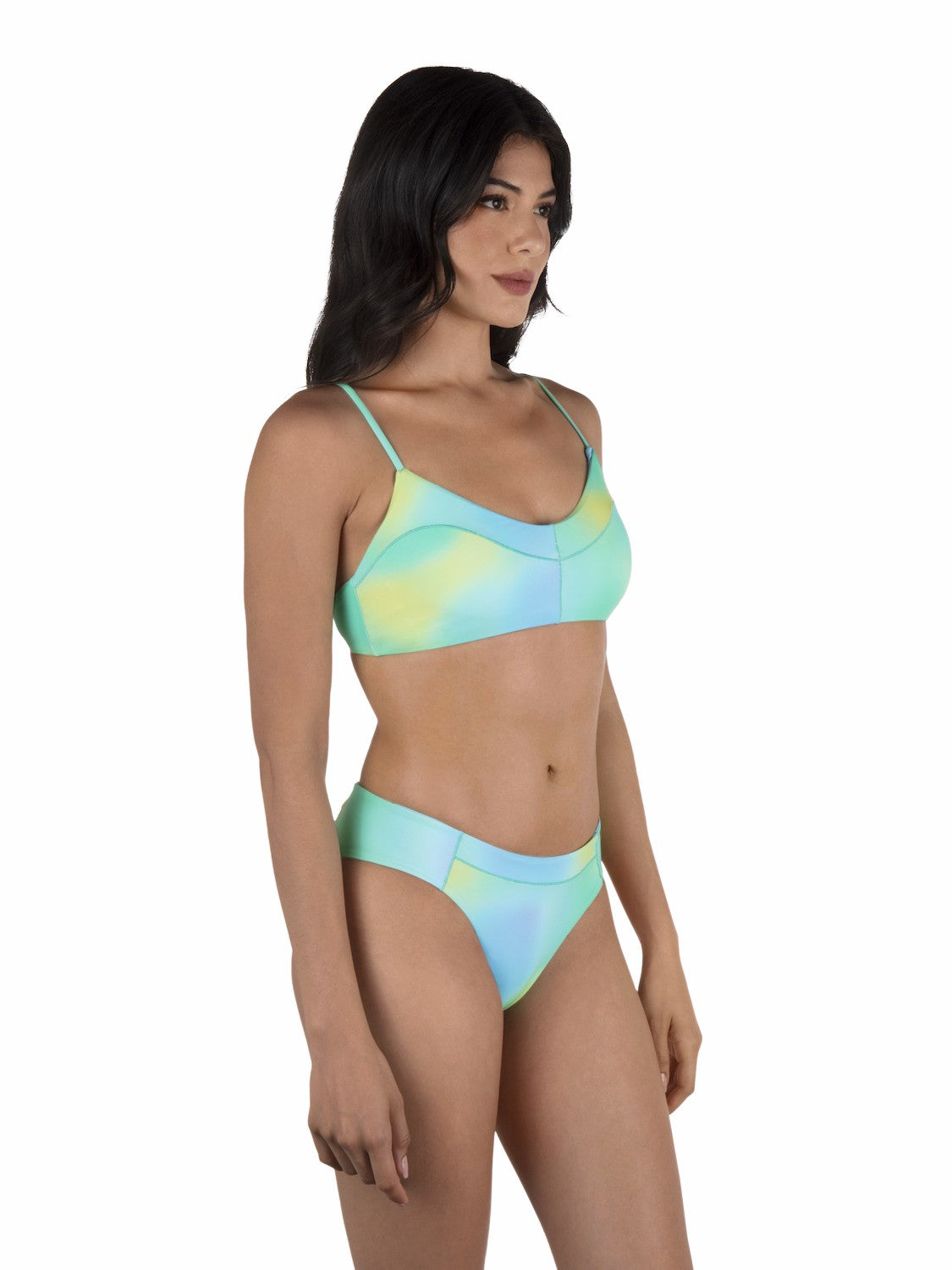 Sunset Ombre Max Solid Bralette | Hurley - Limeaide