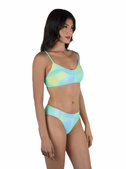 Sunset Ombre Max Solid Bralette | Hurley - Limeaide