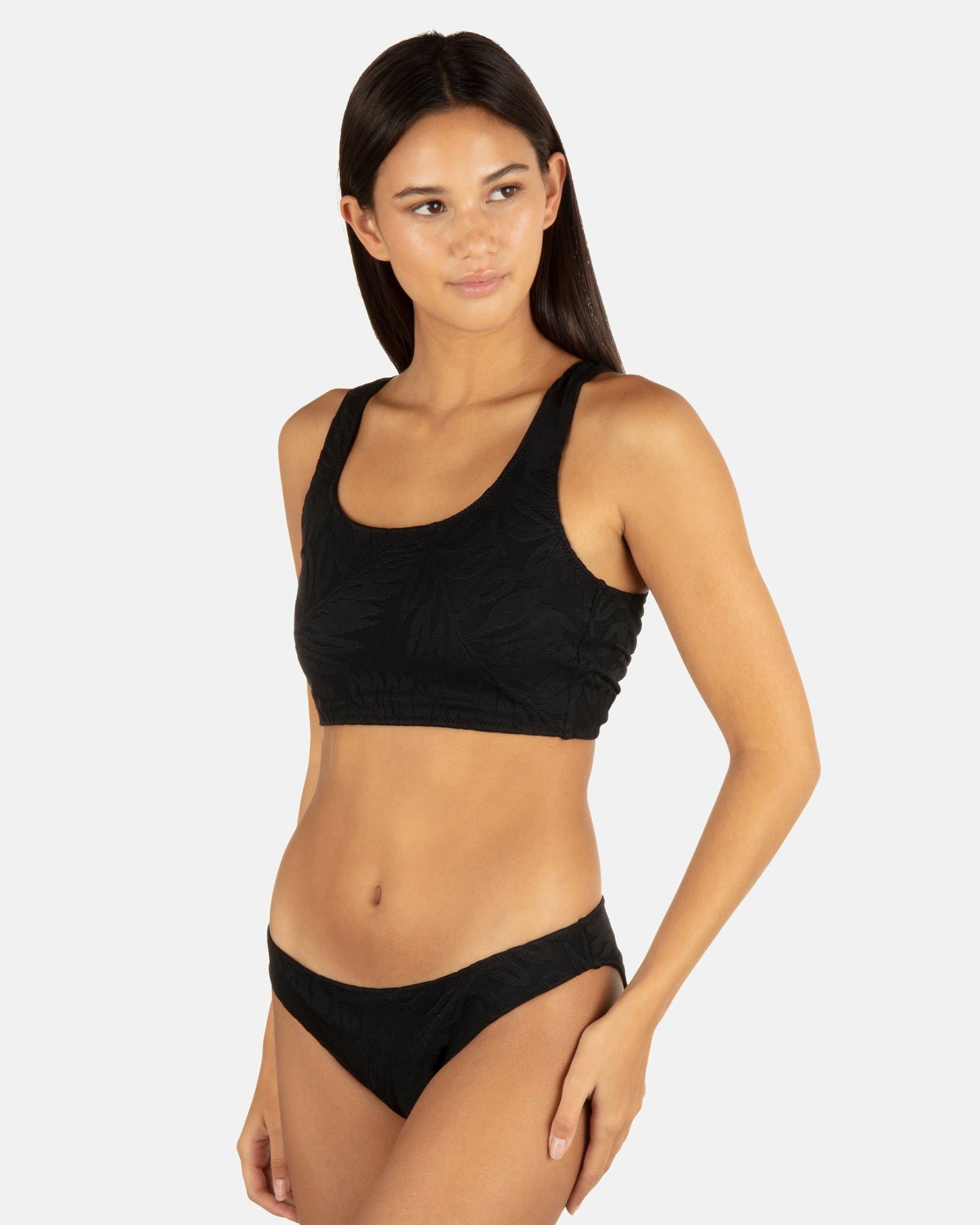 Ulu Leaf Moderate Bottom | Hurley - Black