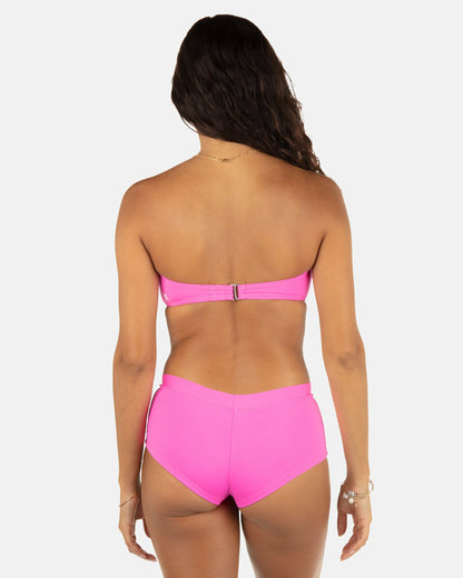 Solid Ring Bandeau | Hurley - Disco Pink/Maraschino