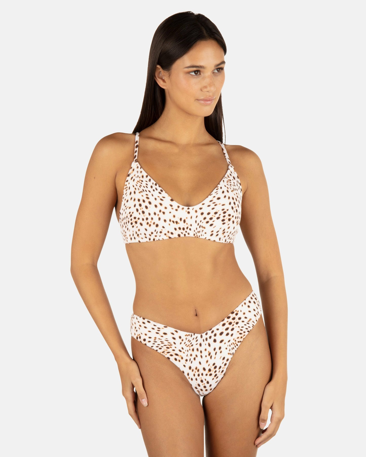 Cheetah Spots Skimpy Bottom | Hurley - Cheetah