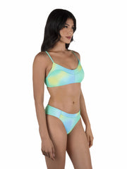 Sunset Ombre Max Solid Bralette | Hurley - Limeaide