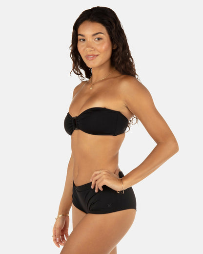 Solid Ring Bandeau | Hurley - Black