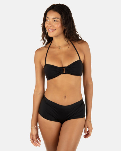 Solid Ring Bandeau | Hurley - Black
