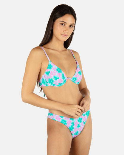 Lani Floral Underwire Bra | Hurley - Teal