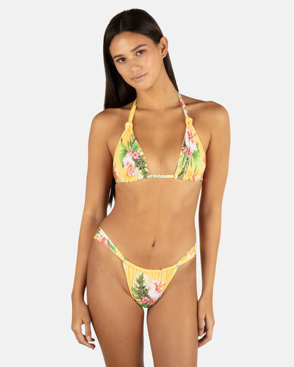 Malia Soft Tie Triangle Bikini Top | Hurley - Sorbet