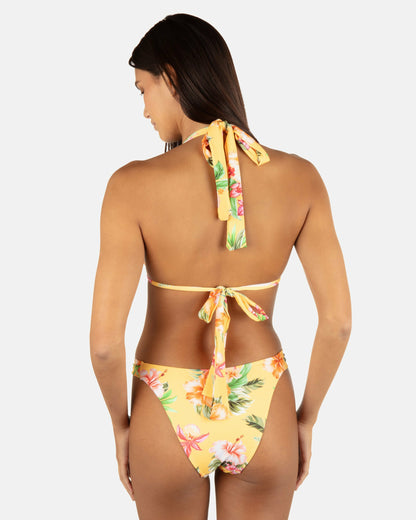 Malia Soft Tie Triangle Bikini Top | Hurley - Sorbet