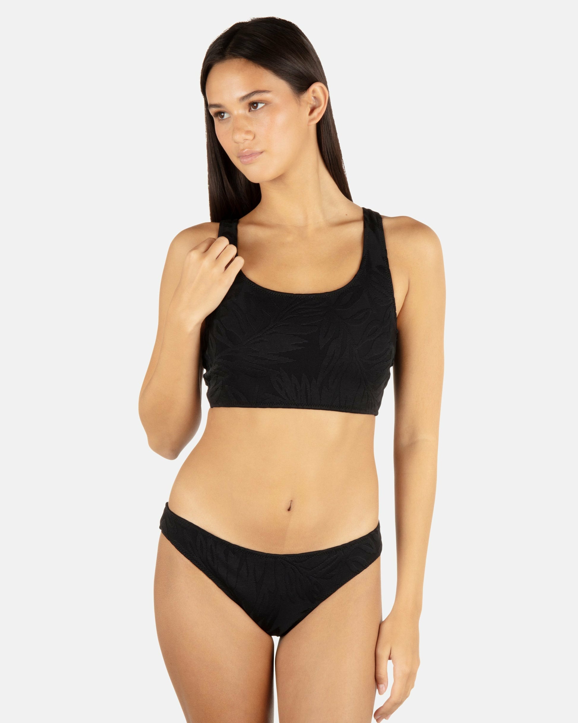 Ulu Leaf Moderate Bottom | Hurley - Black