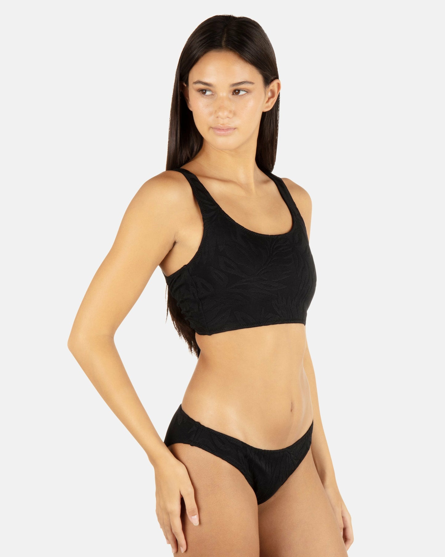 Ulu Leaf Moderate Bottom | Hurley - Black