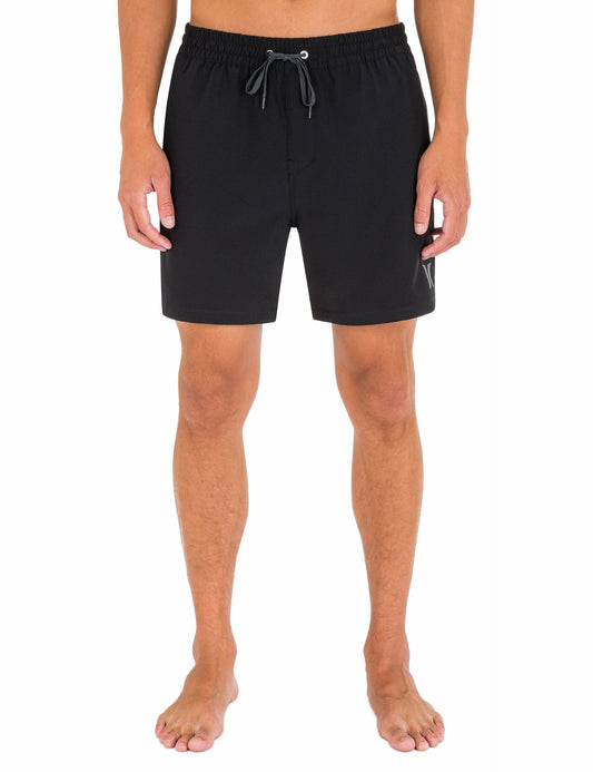 One And Only Solid Volley Boardshort 17" | Hurley - Black