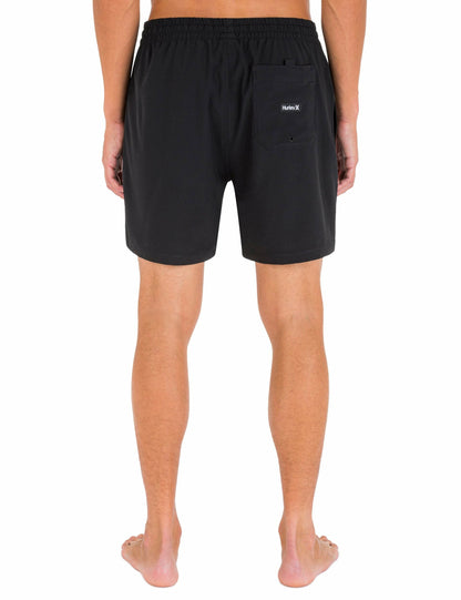 One And Only Solid Volley Boardshort 17" | Hurley - Black