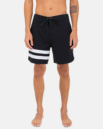 Phantom-Eco Block Party 18" Boardshort | Hurley - Black