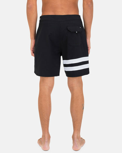 Phantom-Eco Block Party 18" Boardshort | Hurley - Black