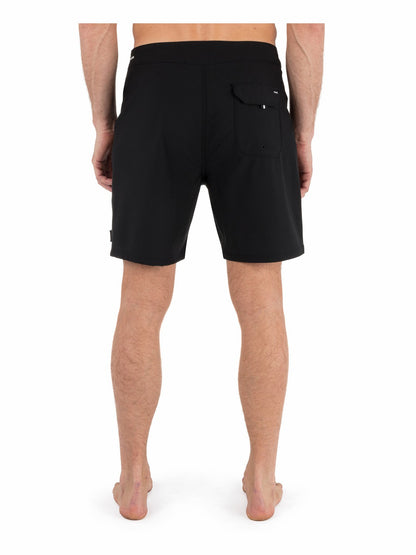 Phantom-Eco One And Only Solid 18" Boardshort | Hurley - Black