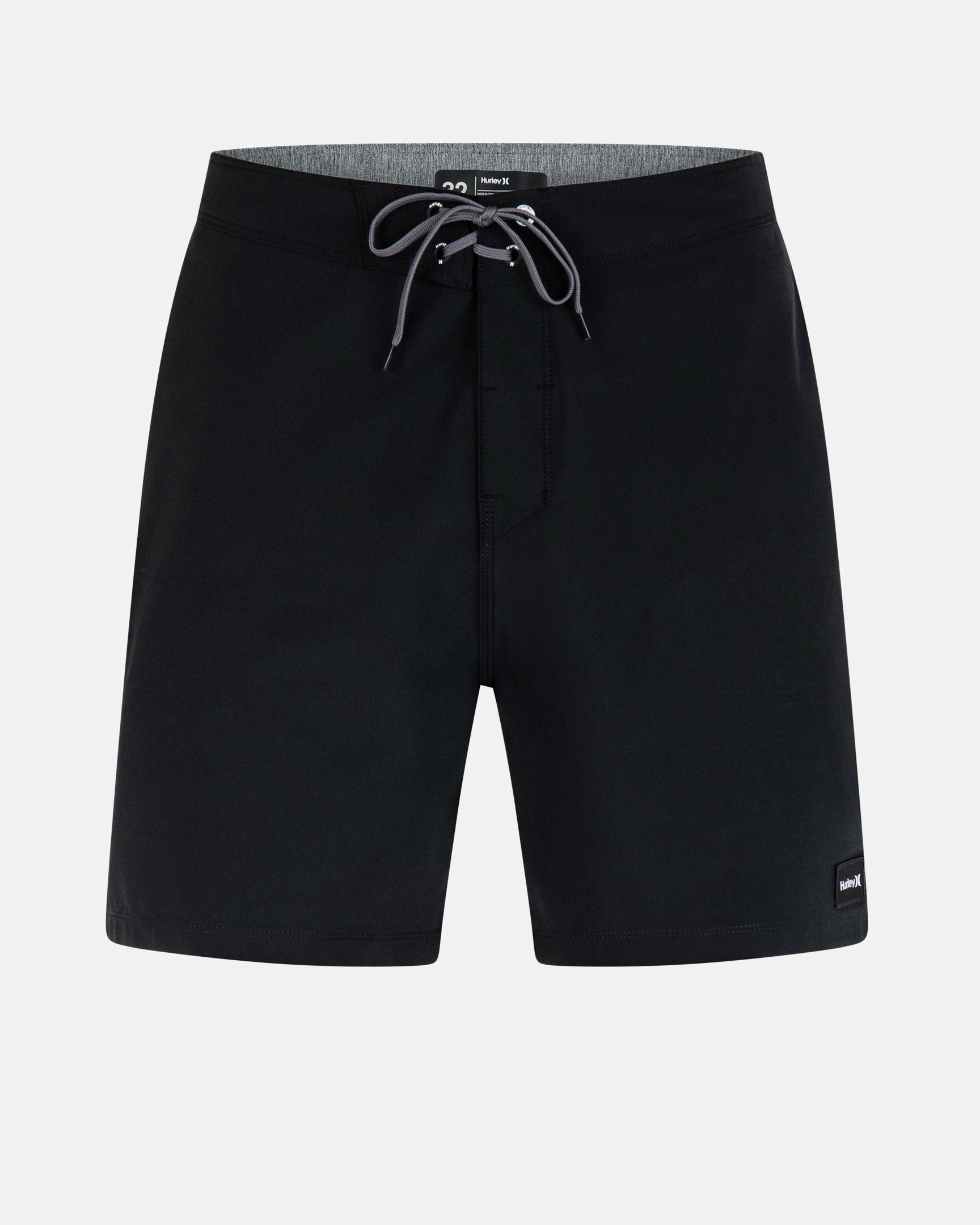 Phantom-Eco One And Only Solid 18" Boardshort | Hurley - Black
