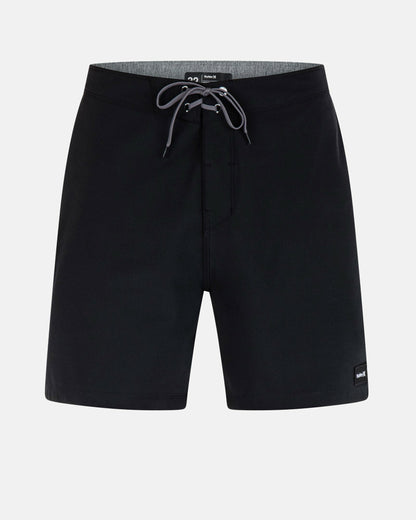 Phantom-Eco One And Only Solid 18" Boardshort | Hurley - Black
