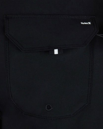 Phantom-Eco One And Only Solid 18" Boardshort | Hurley - Black