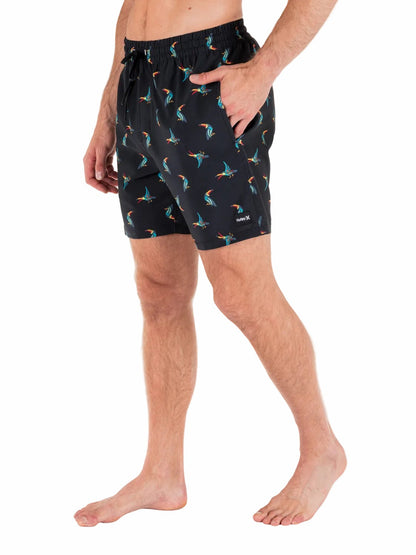 Cannonball Volley Boardshort 17" | Hurley - Black Tonal