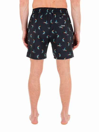 Cannonball Volley Boardshort 17" | Hurley - Black Tonal