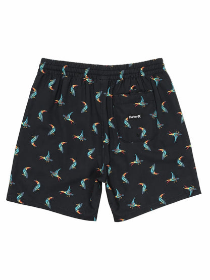 Cannonball Volley Boardshort 17" | Hurley - Black Tonal