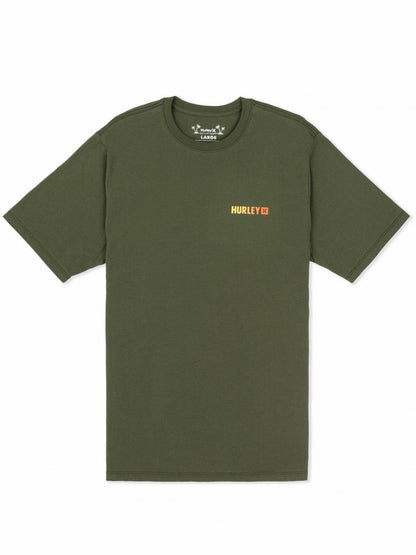 Fern Gradient Short Sleeve | Hurley - Charcoal Fern