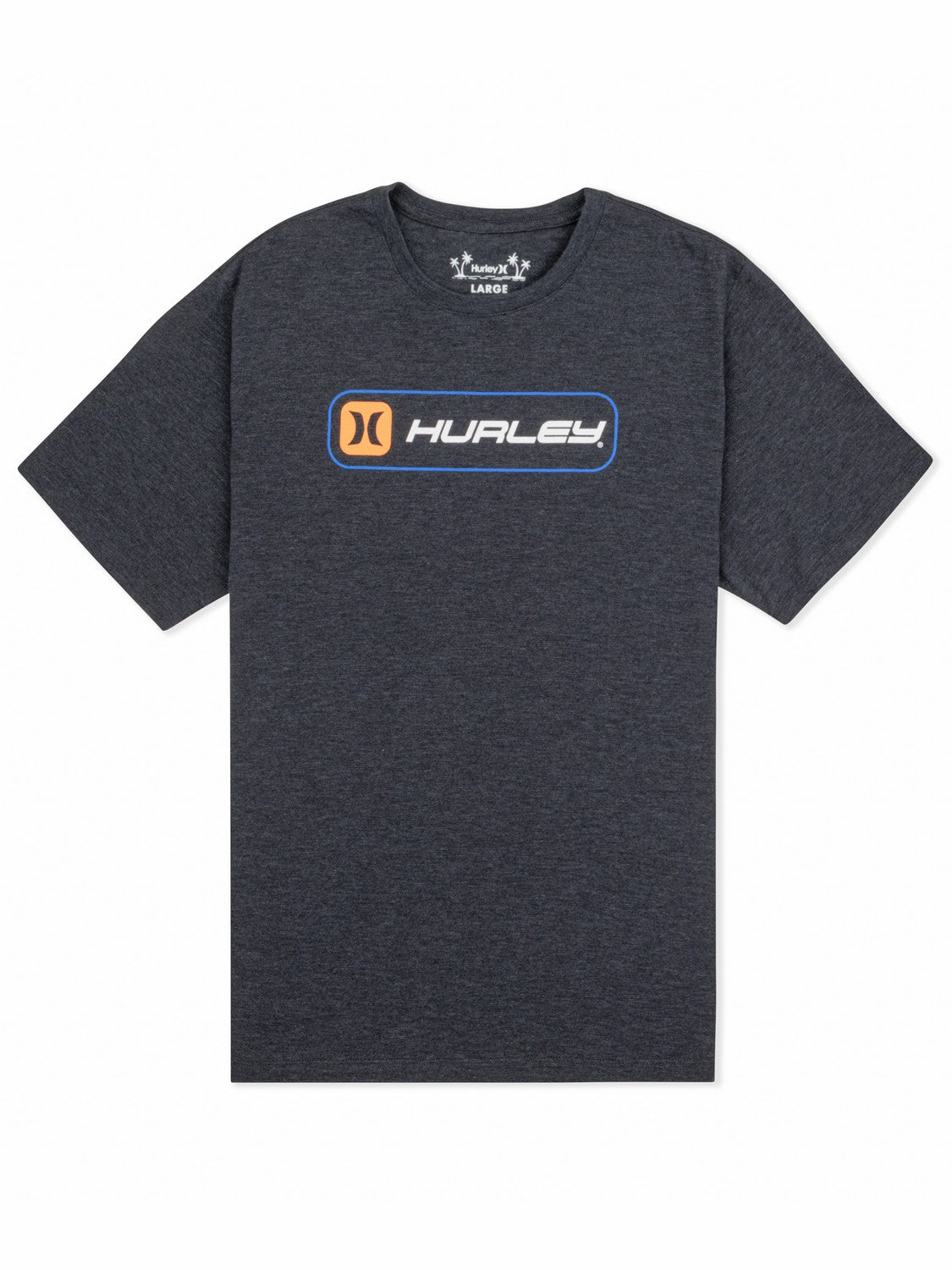 Inlined Slub Short Sleeve | Hurley - Black Heather
