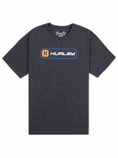 Inlined Slub Short Sleeve | Hurley - Black Heather