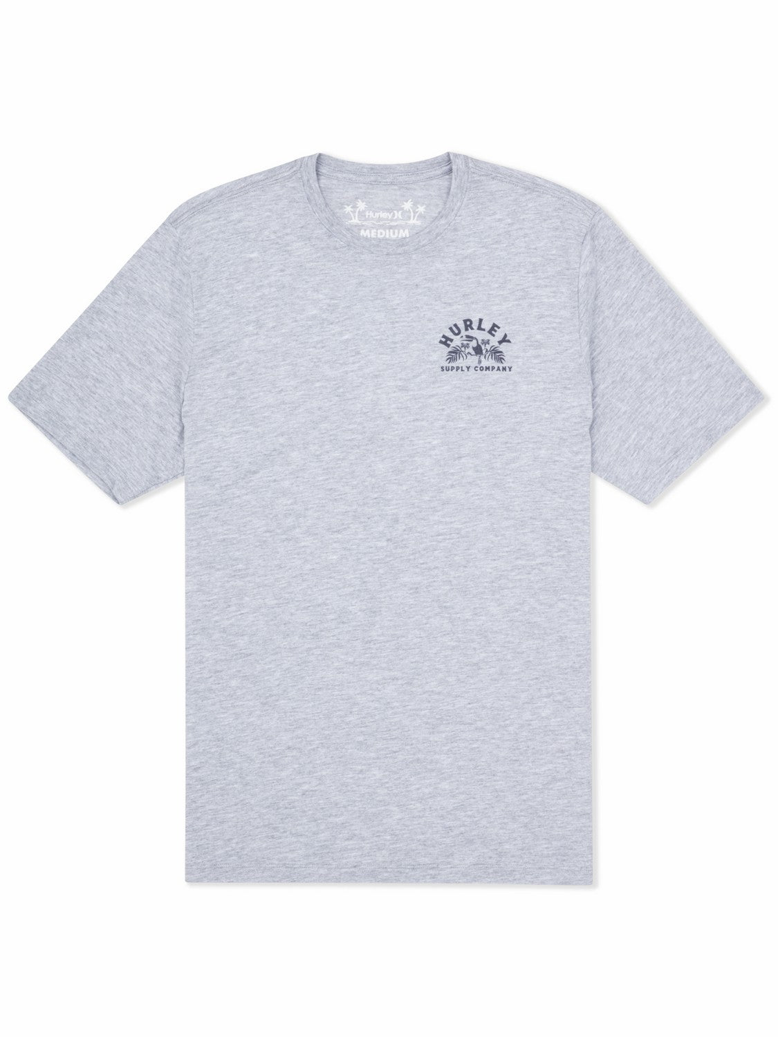 Birds Of Paradise Short Sleeve | Hurley - Dark Grey Heather