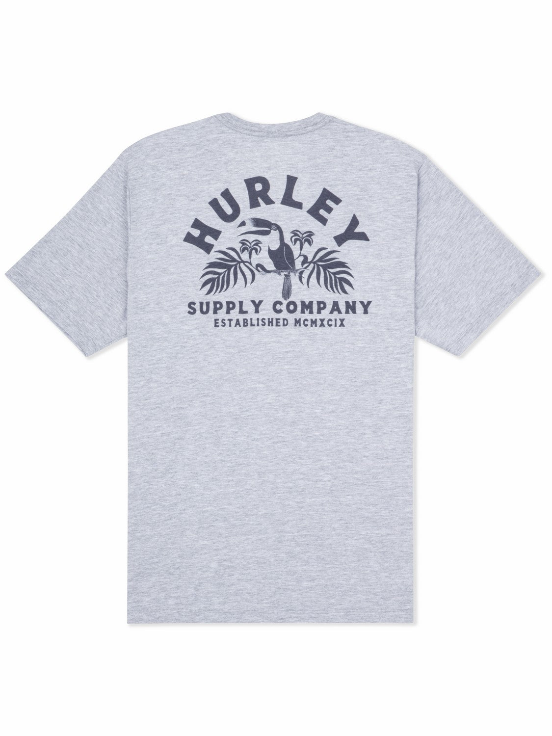 Birds Of Paradise Short Sleeve | Hurley - Dark Grey Heather