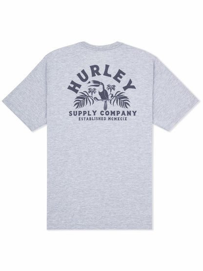 Birds Of Paradise Short Sleeve | Hurley - Dark Grey Heather