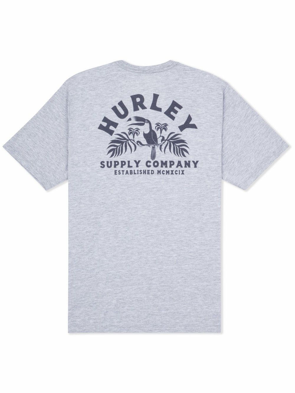 Birds Of Paradise Short Sleeve | Hurley - Dark Grey Heather
