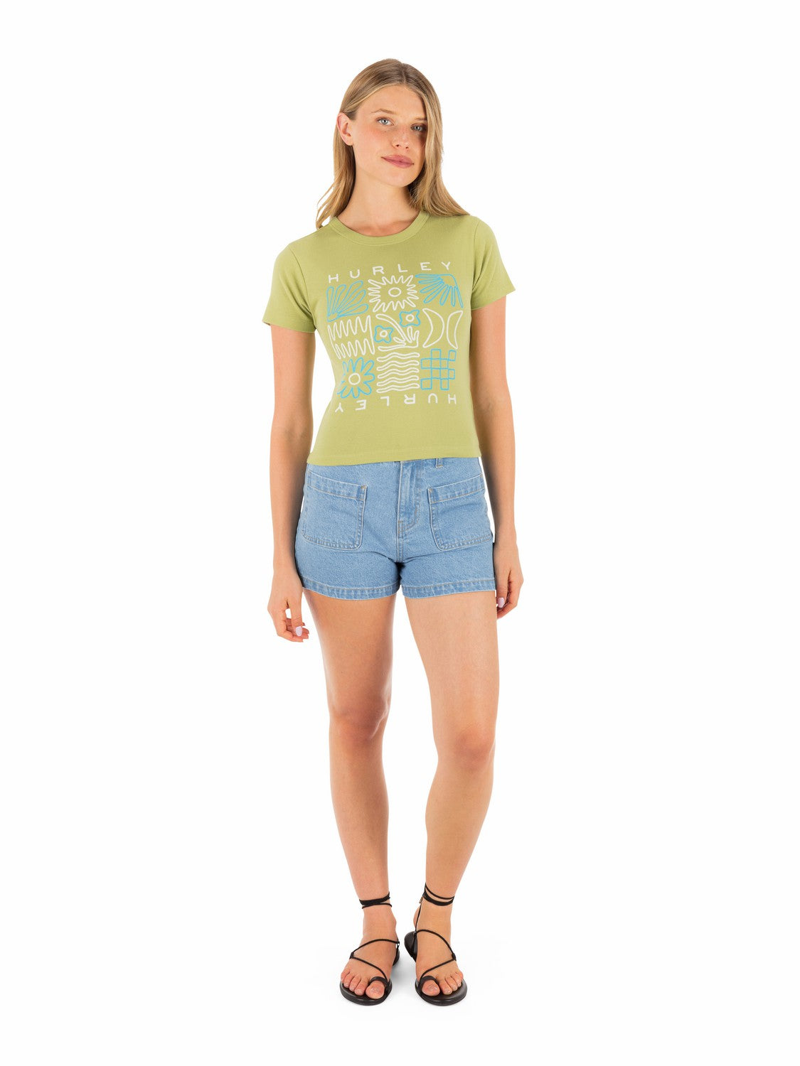 Array Baby Tee | Hurley - Fern