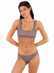 Reversible Katazome Pull On Top | Hurley - Chocolate