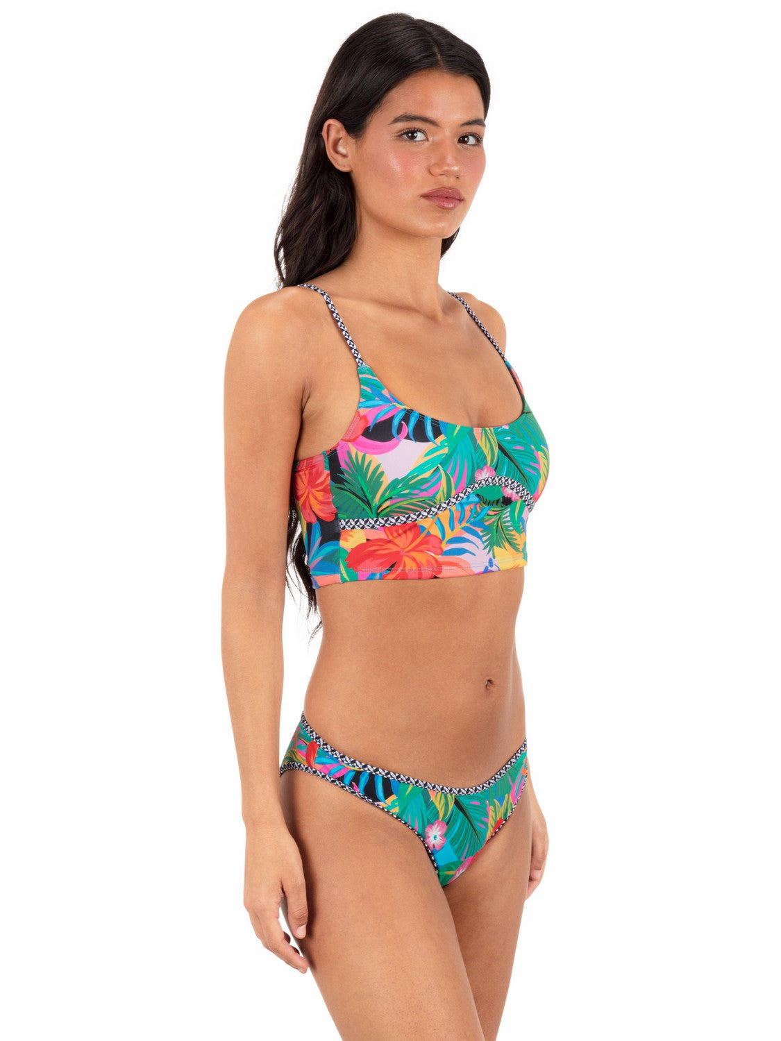 Pacific Night Crop Top | Hurley - Tropical Geo