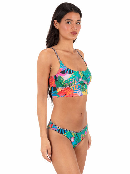 Pacific Night Crop Top | Hurley - Tropical Geo