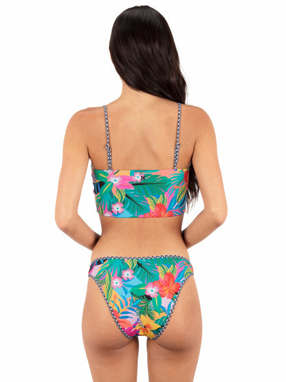 Reversible Pacific Night Moderate Scoop Bottom | Hurley - Tropical Geo
